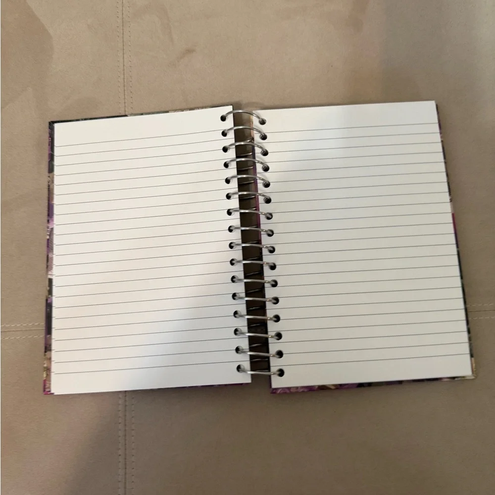 Purple Wire-bound Journal